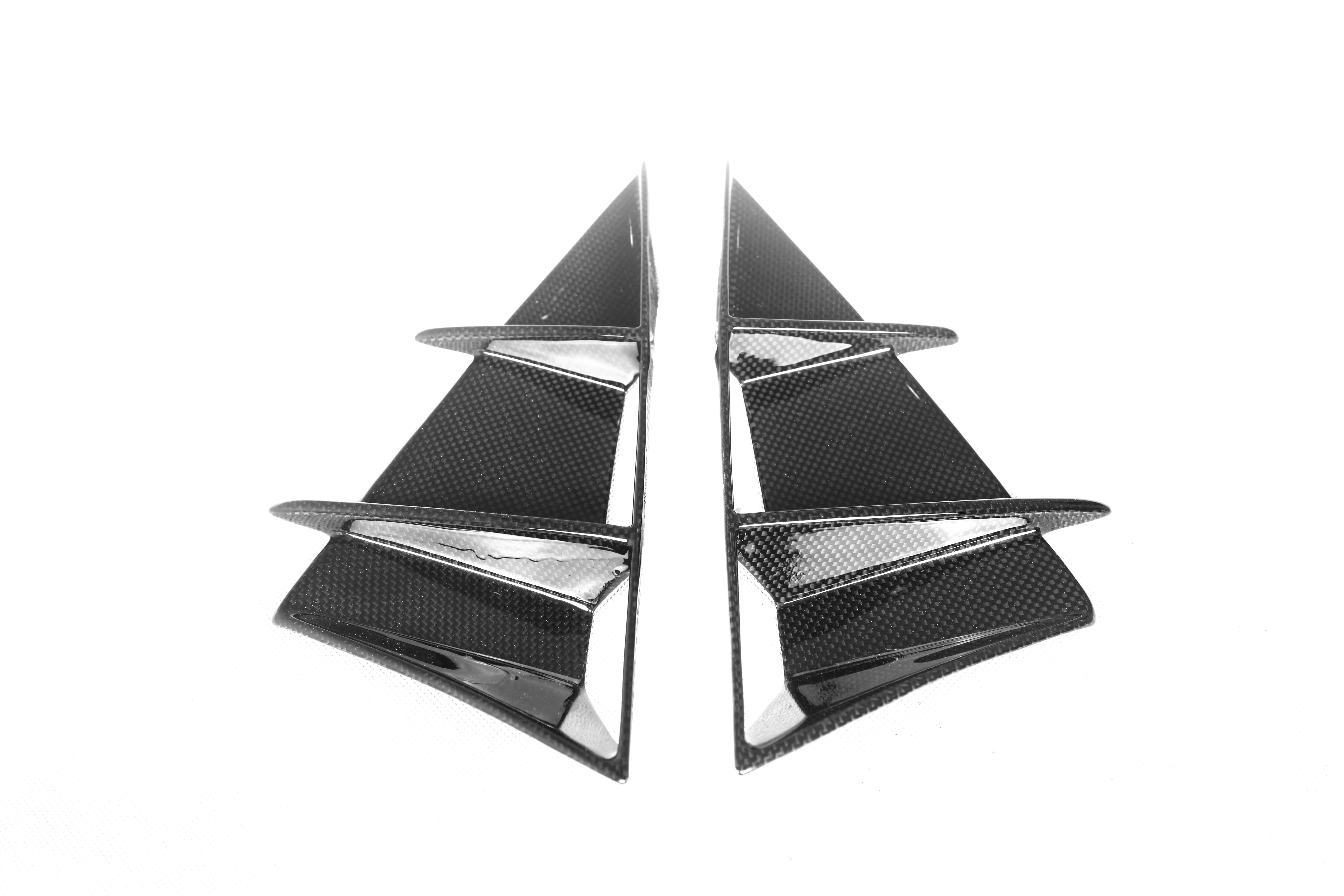 Ferrari 812 MSY Style Dry Carbon Parts - styling reference for Rear Bumper Vents
