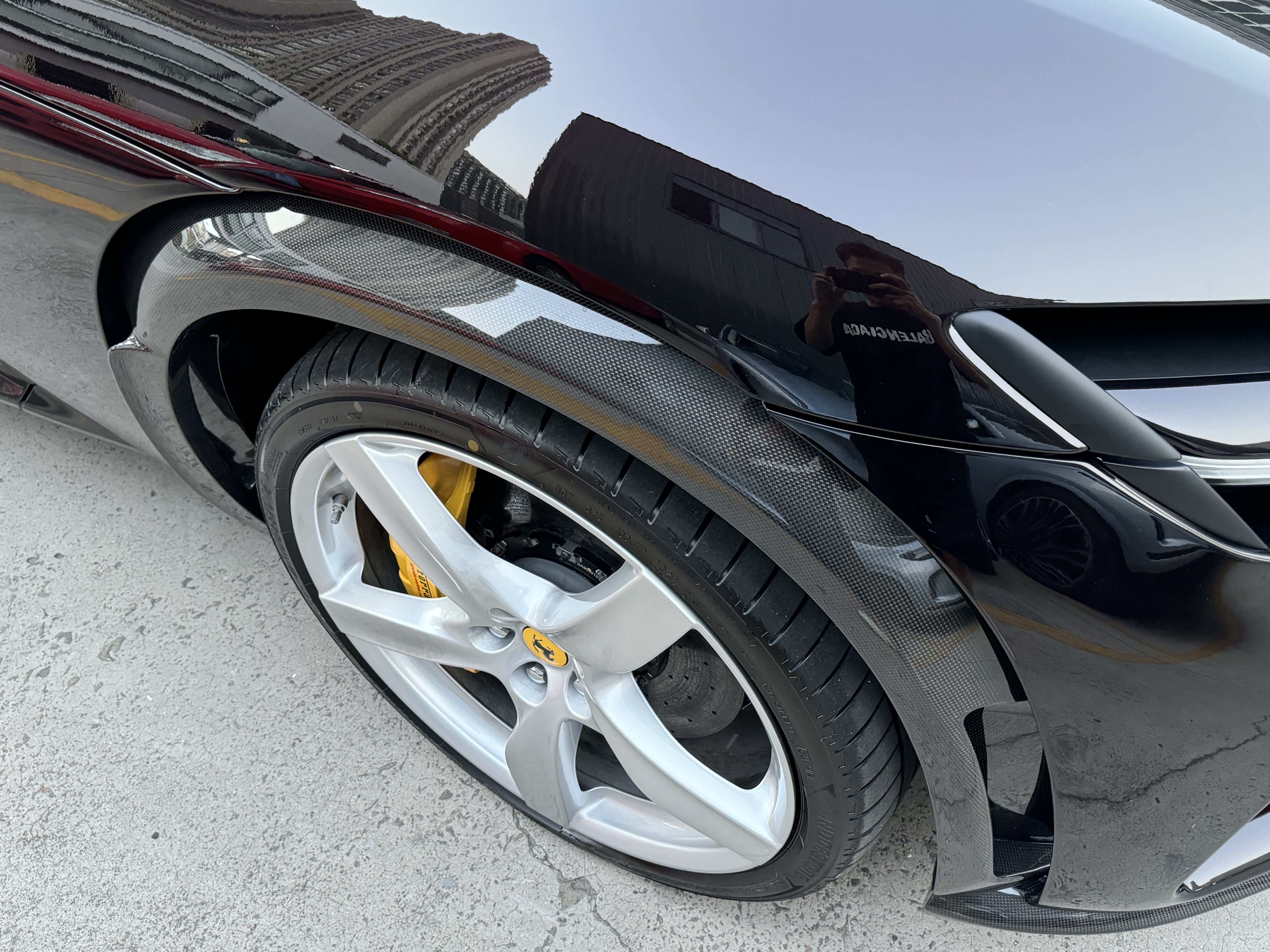 Ferrari Purosangue OEM Style Dry Carbon Parts - styling view