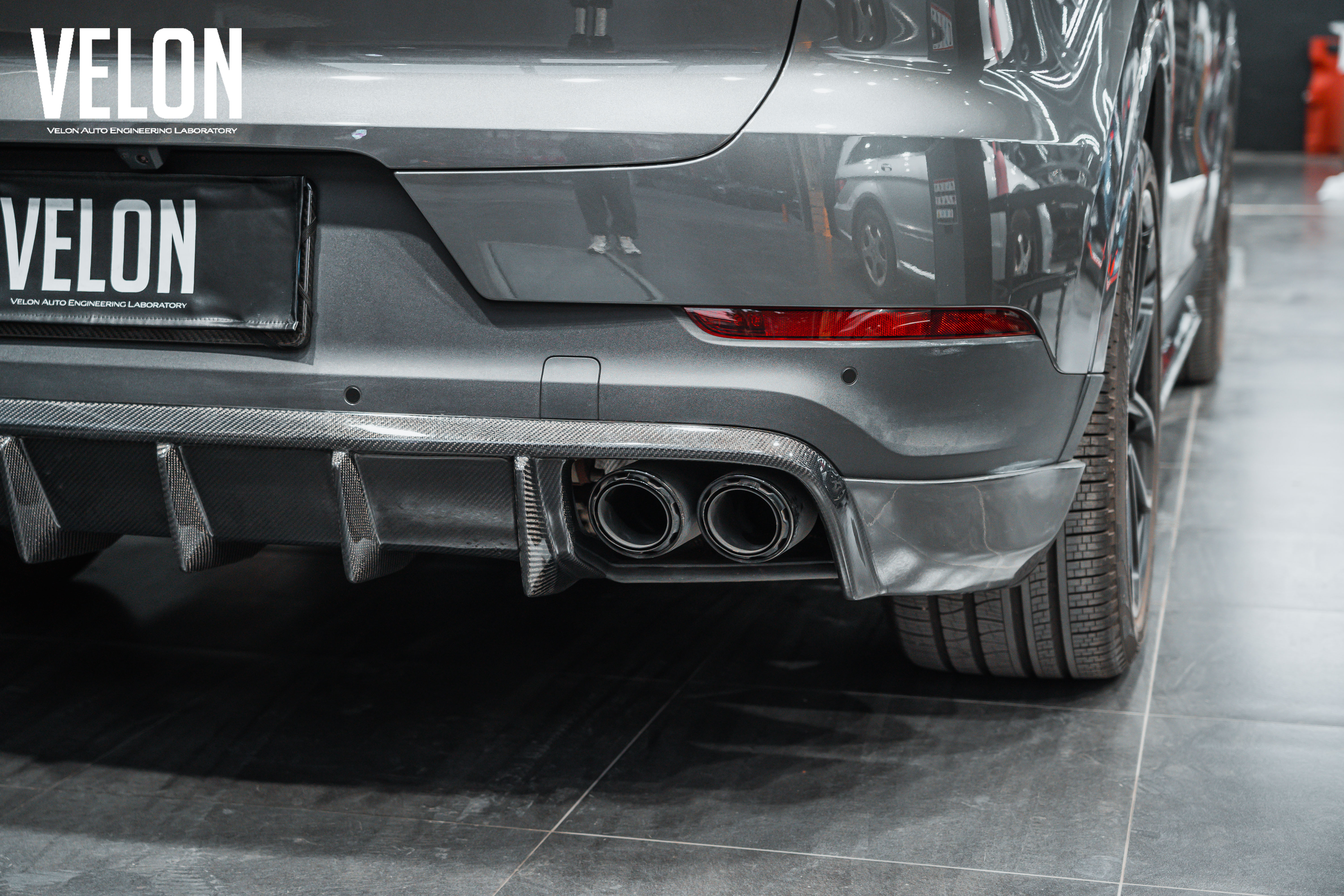 Porsche Cayenne OD Style Carbon Fiber Parts - styling view