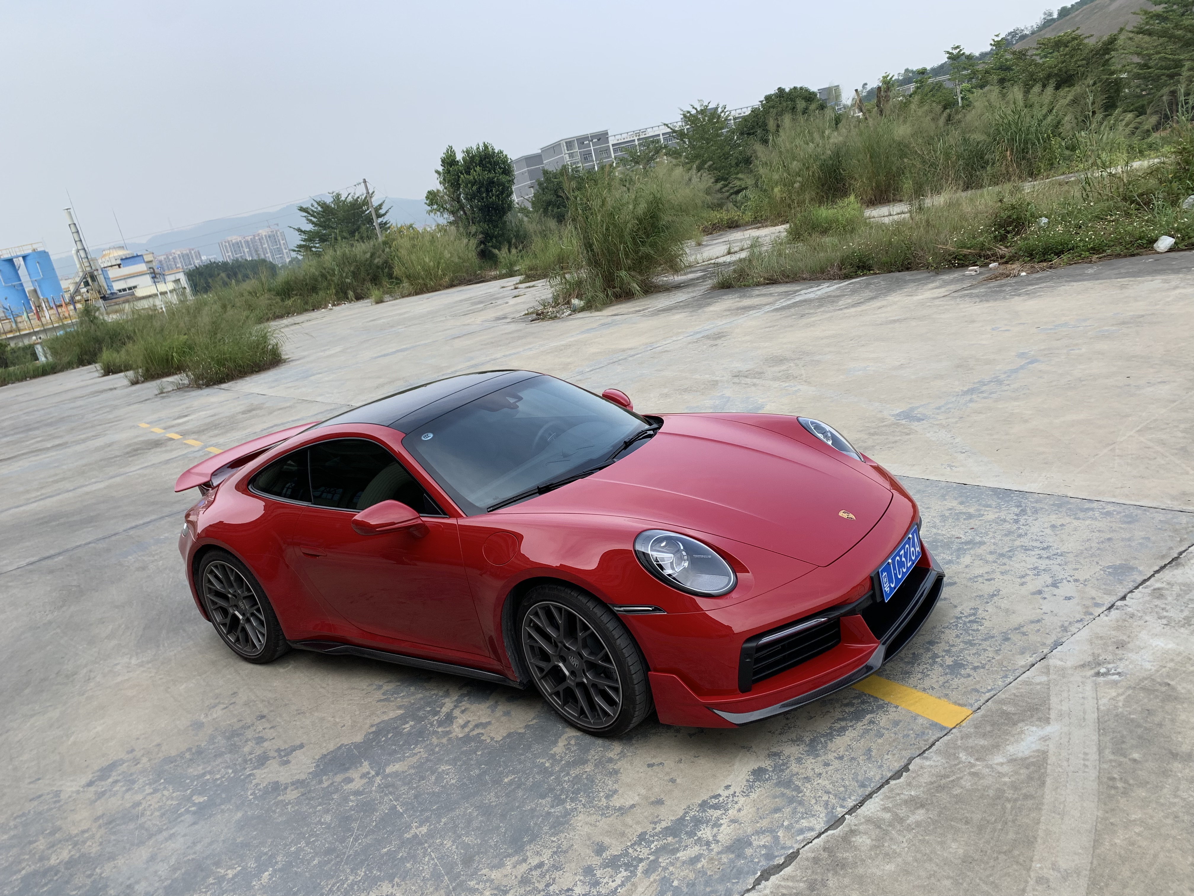 Porsche 911 992.1 Turbo S Style Parts - styling view