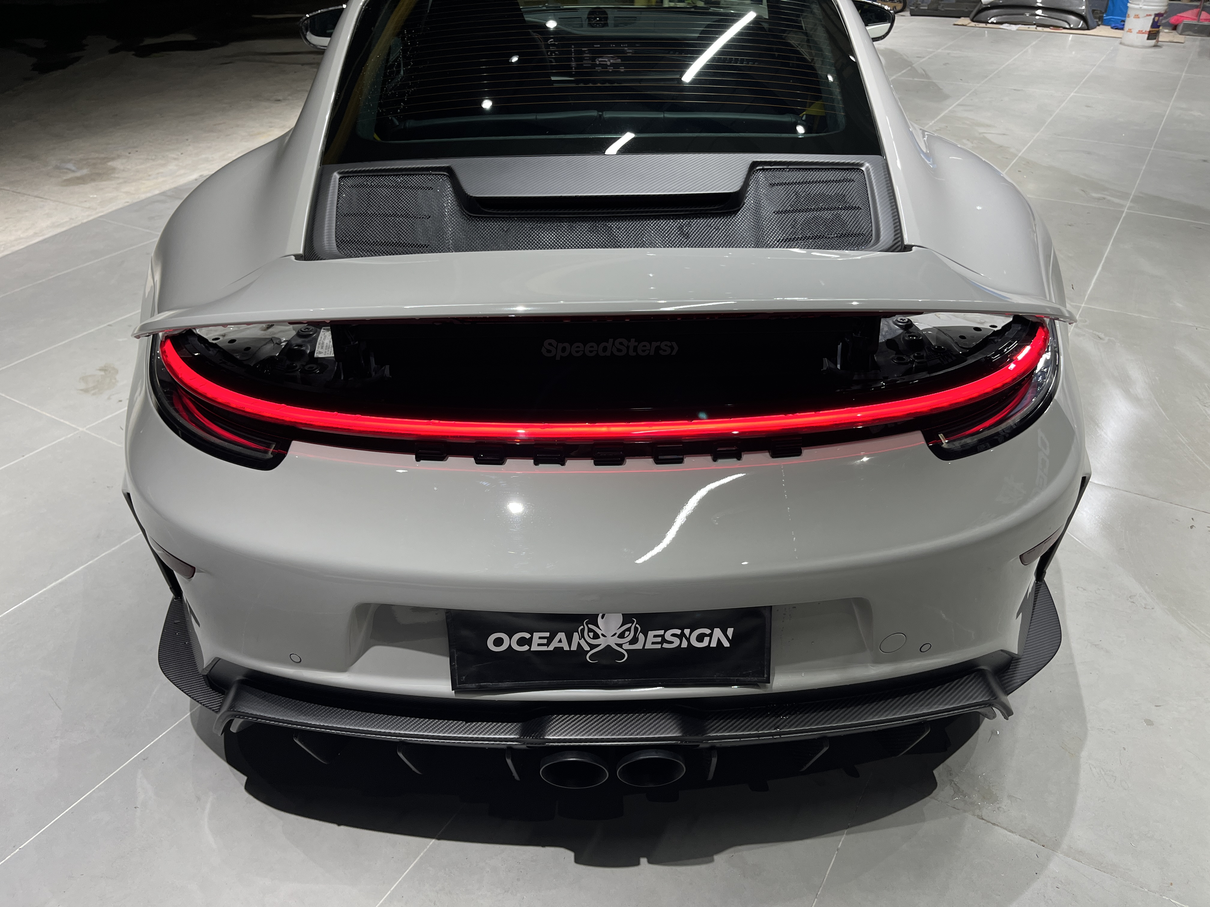 Porsche 911 992.1 / 992.2 GT3 Style Conversion Parts - styling view