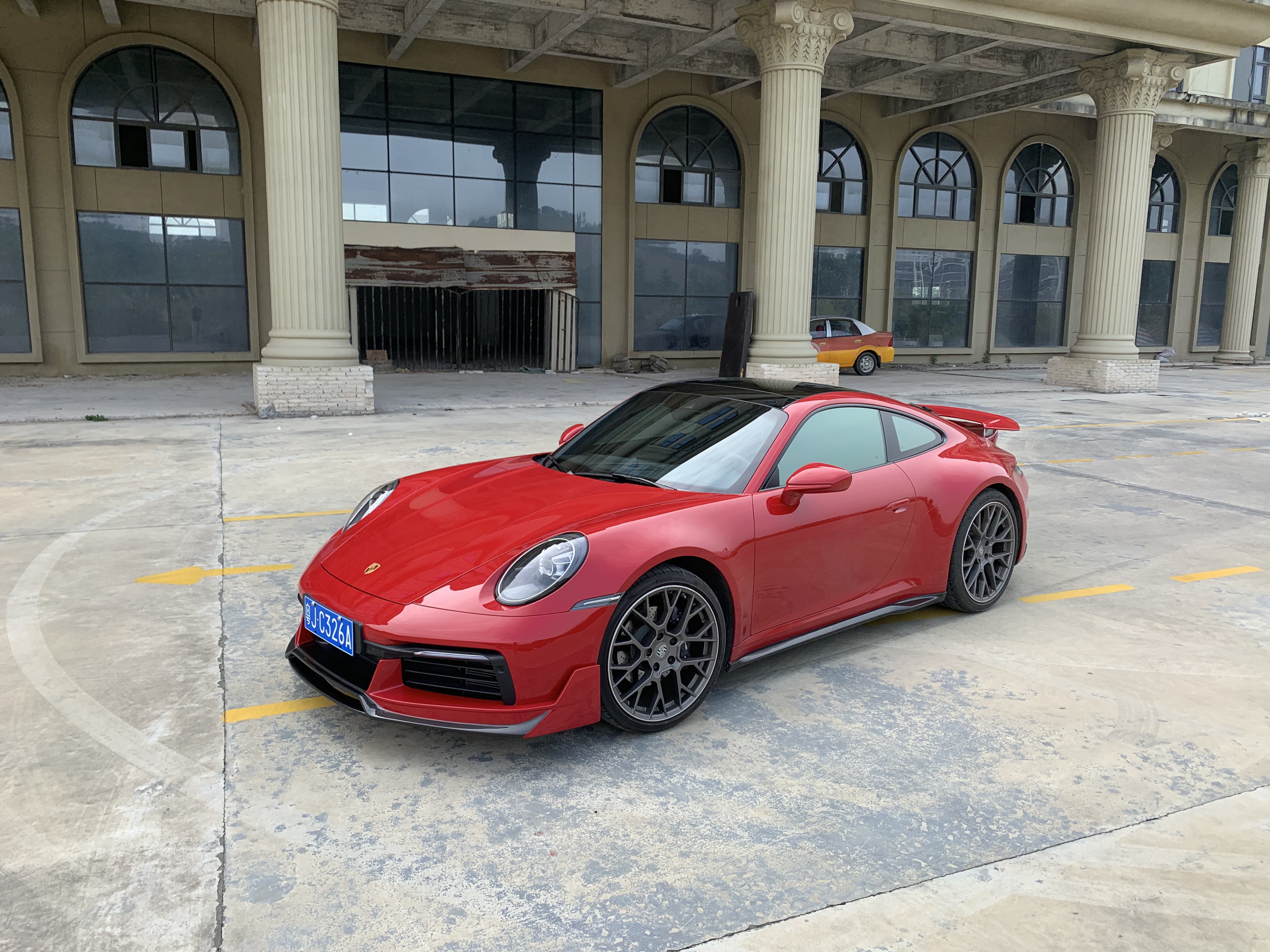 Porsche 911 992.1 Turbo S Style Parts - styling view