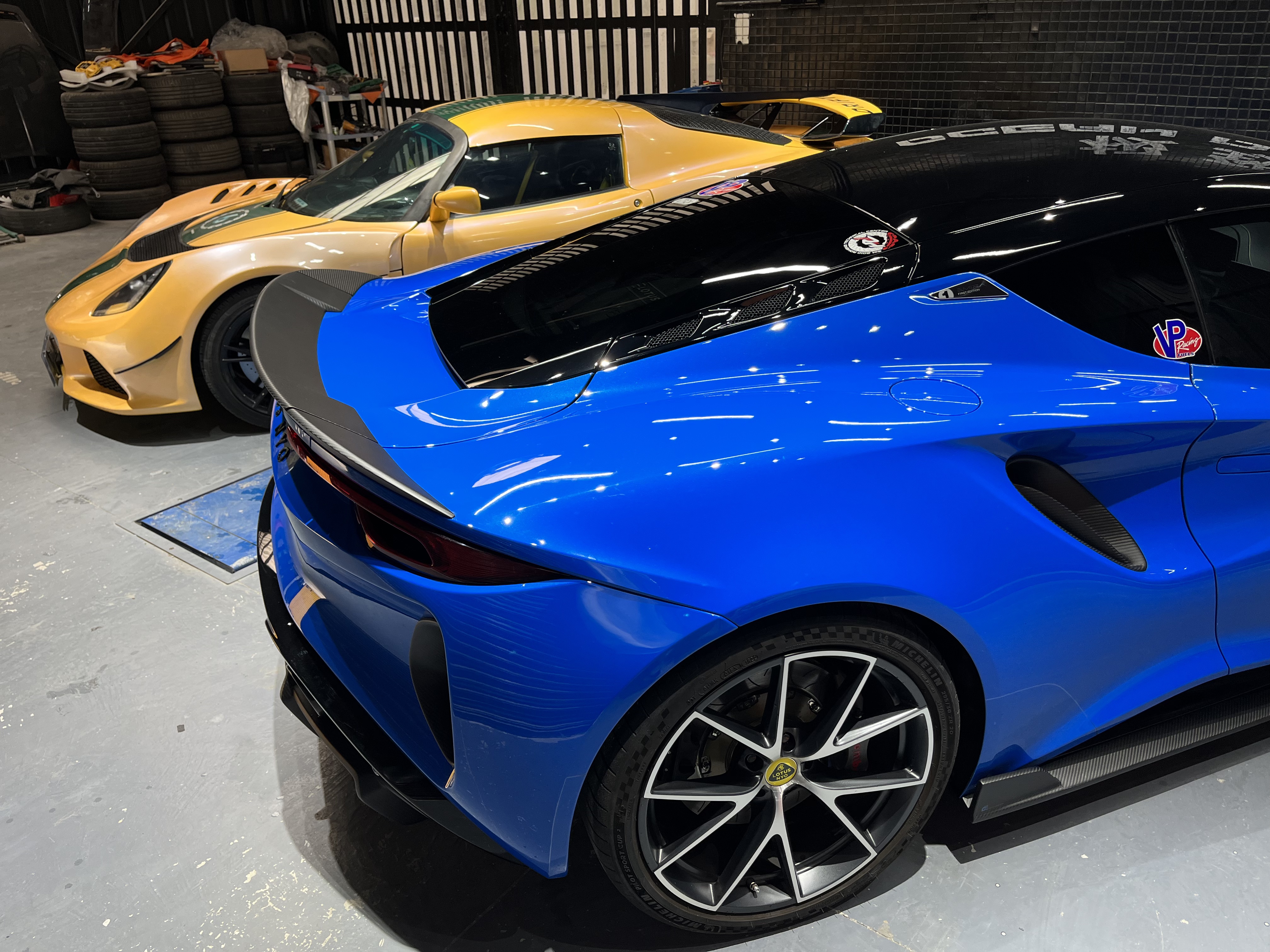Lotus Emira Ocean Design Style Dry Carbon Parts - styling view