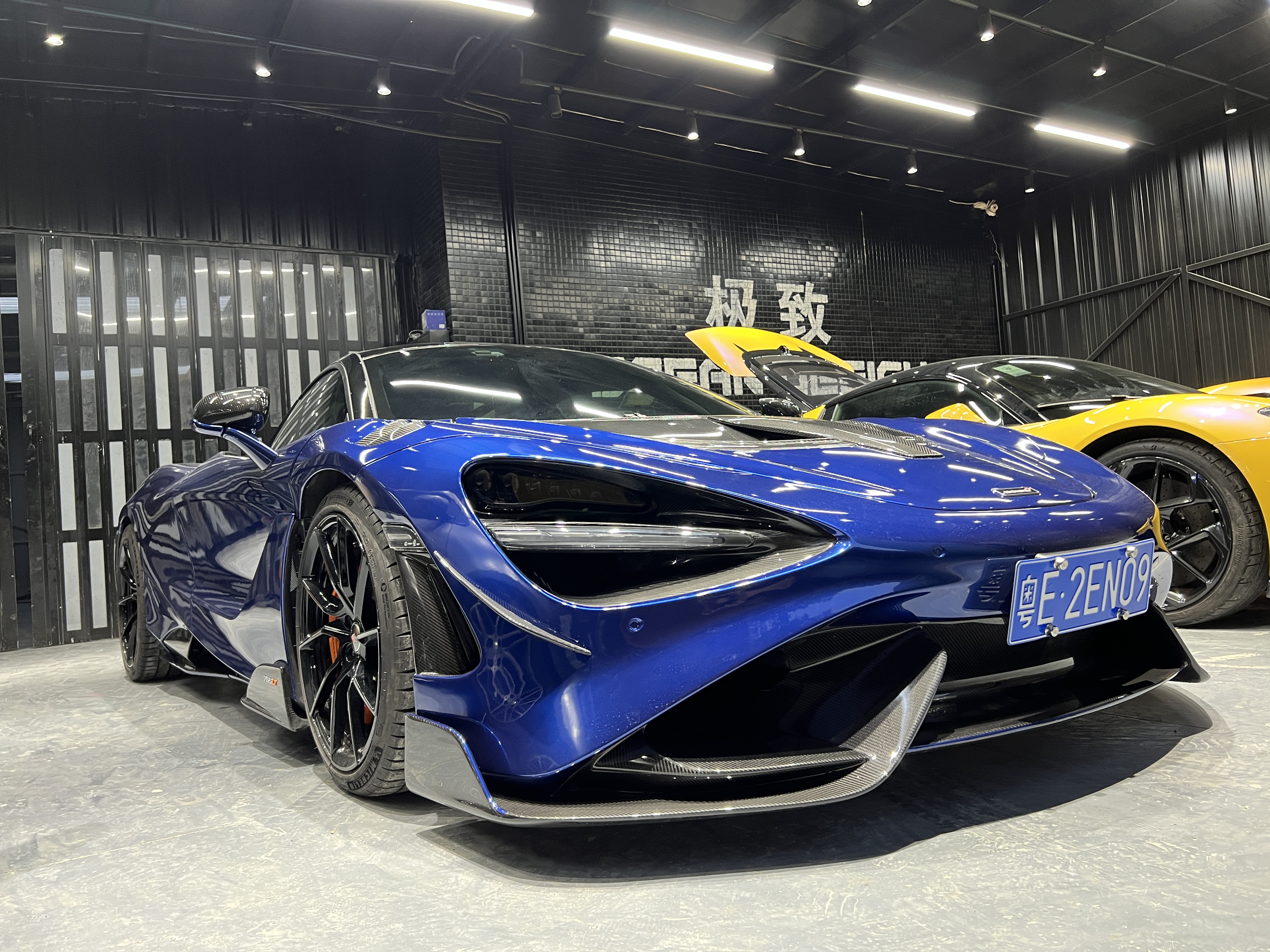 McLaren 720S to 765LT Style Dry Carbon Conversion Kit - styling view