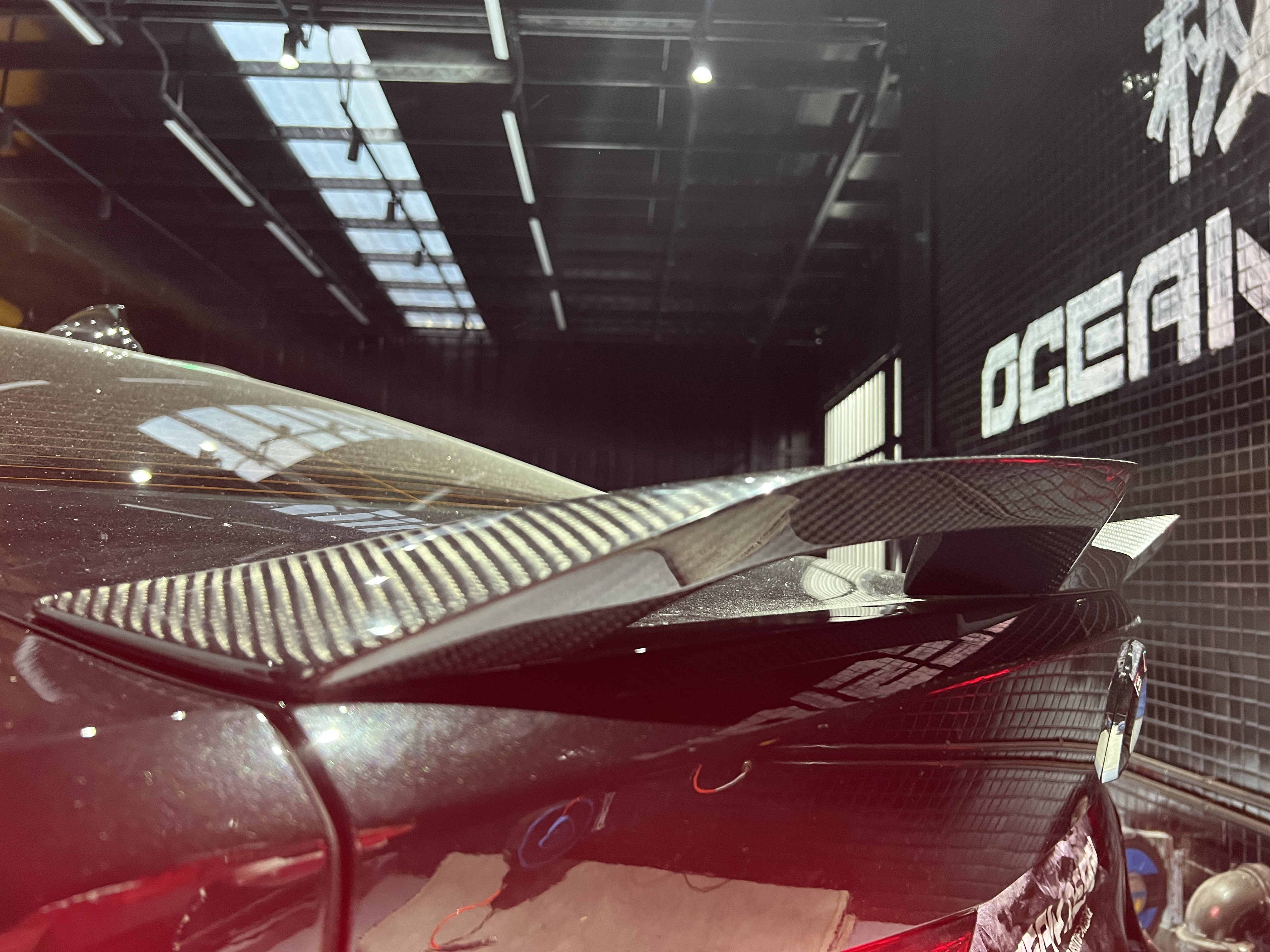 BMW G80 M3/G82 M4 V Style Dry Carbon Parts - styling view