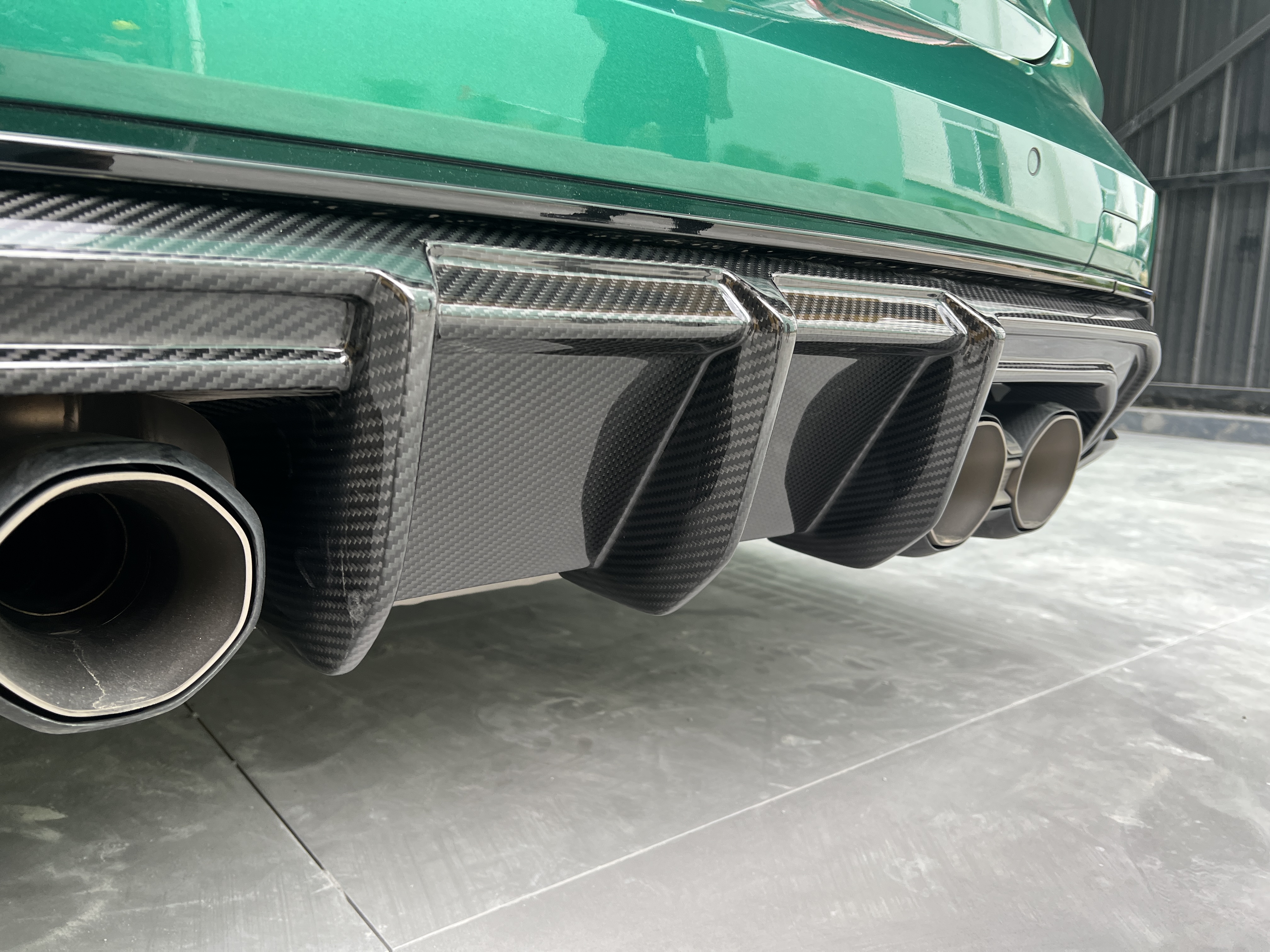 BMW G80 M3/G82 M4 Maxton MT Style Dry Carbon Parts - styling view