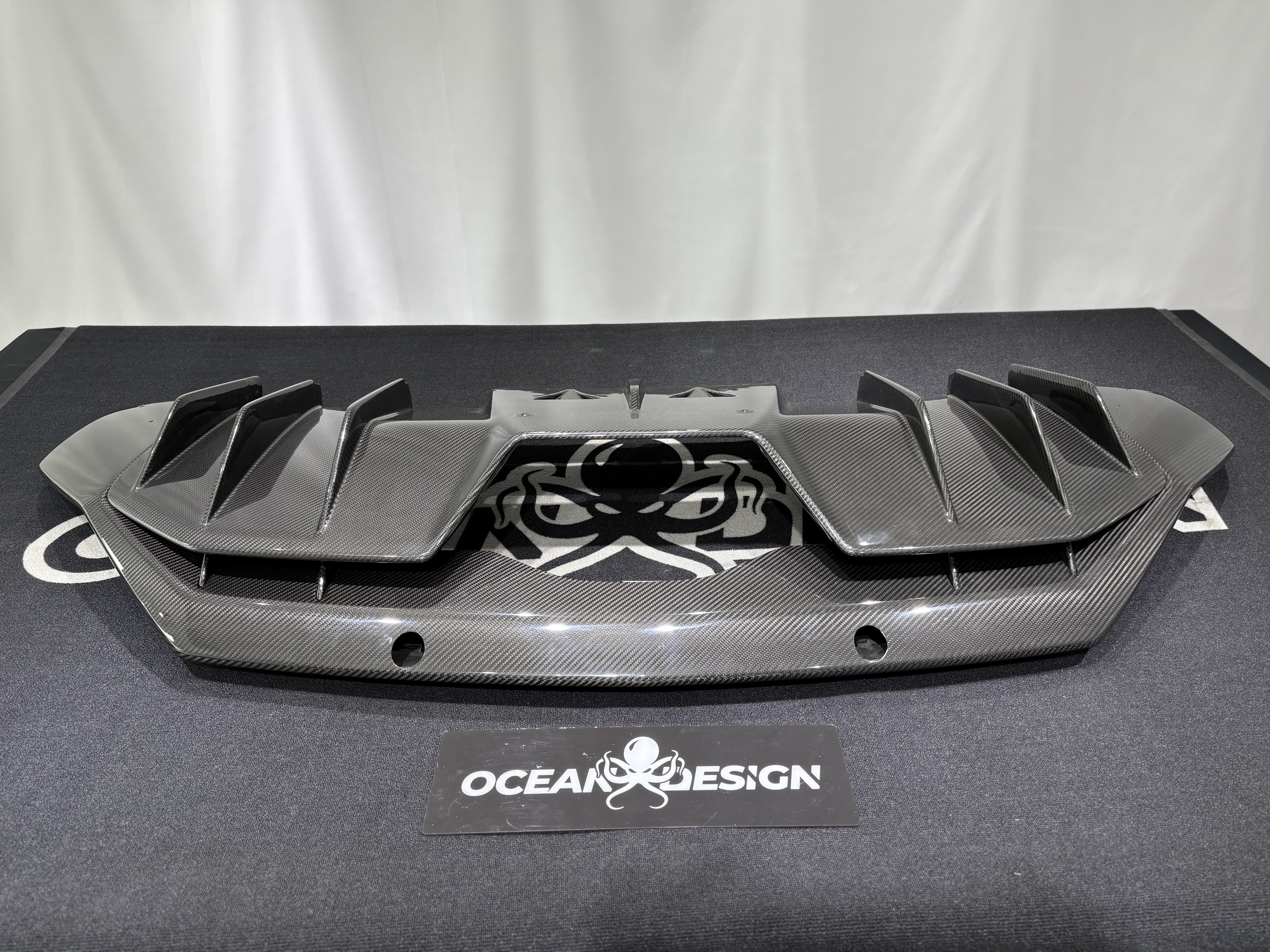 Lamborghini LP740 OEM Style Parts - styling reference for Rear Lip