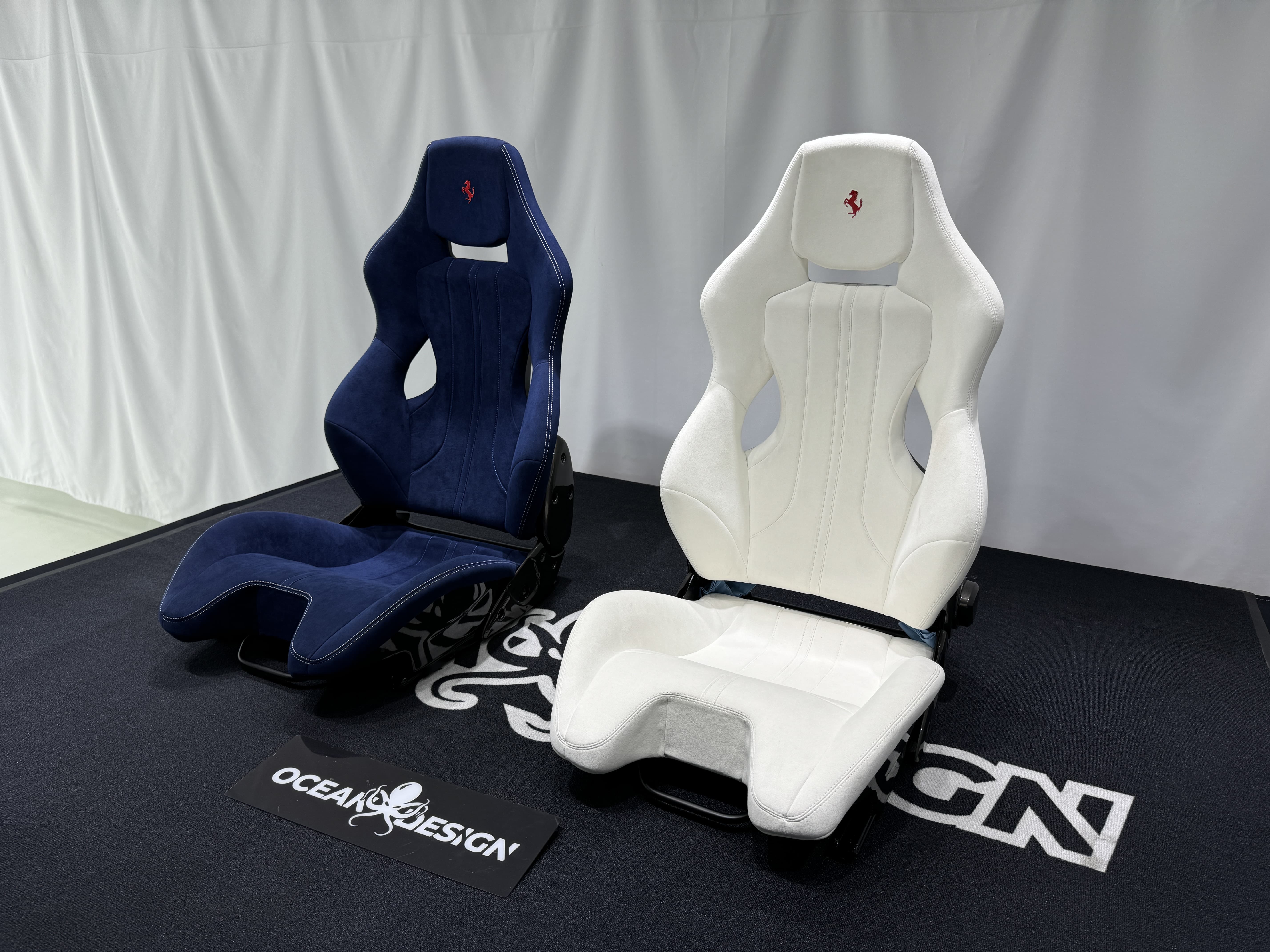 Ferrari F430/458/488/F8 Style Dry Carbon Bucket Seat - styling view