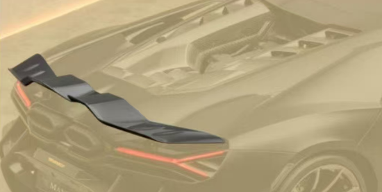 Lamborghini Revuelto M Style Parts - styling reference for Rear Wing