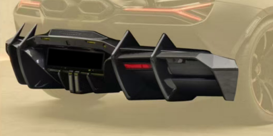 Lamborghini Revuelto M Style Parts - styling reference for Rear Lip