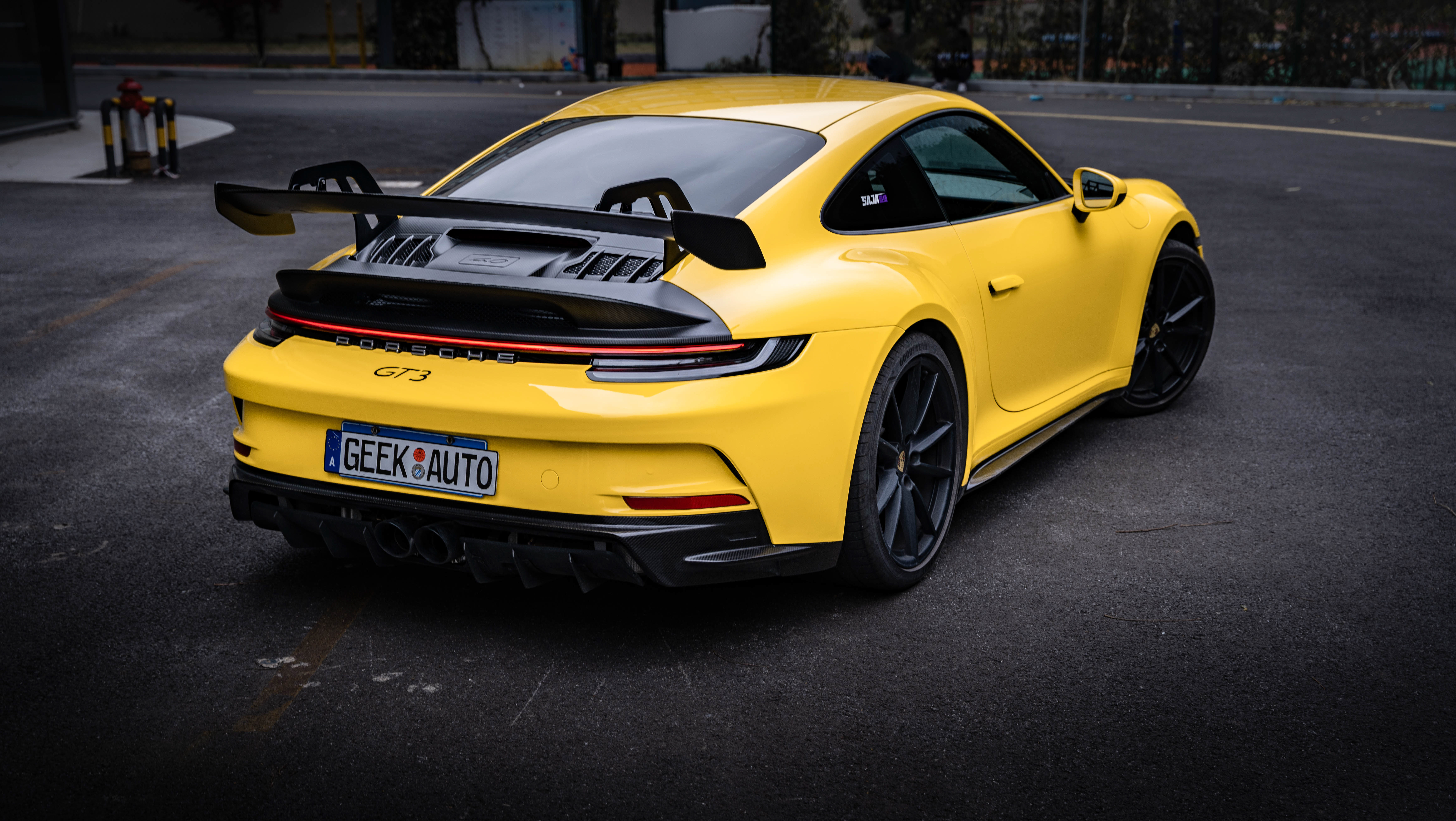 Porsche 911 992.1 GT3 Style Conversion Parts - styling view