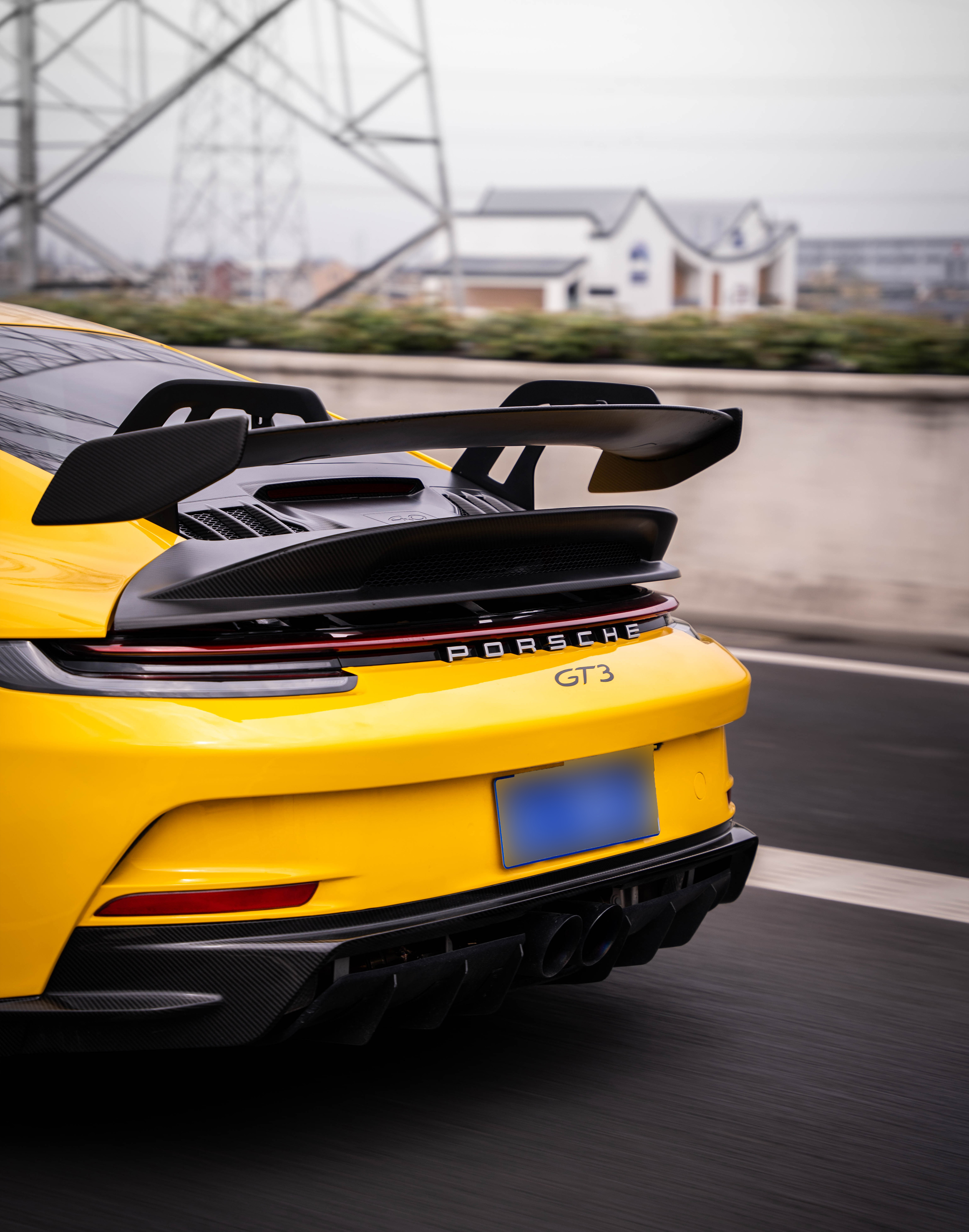 Porsche 911 992.1 GT3 Style Conversion Parts - styling view