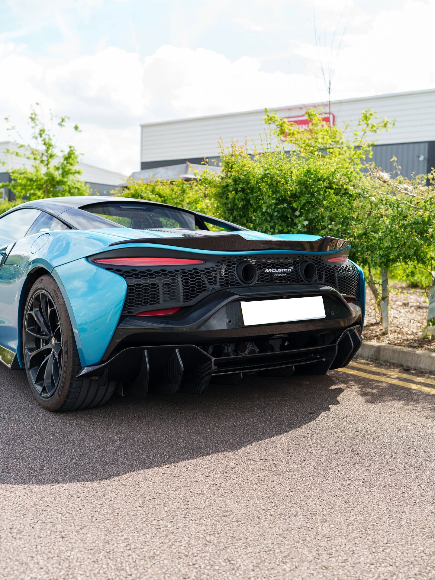 McLaren Artura C Style Dry Carbon Parts - styling view